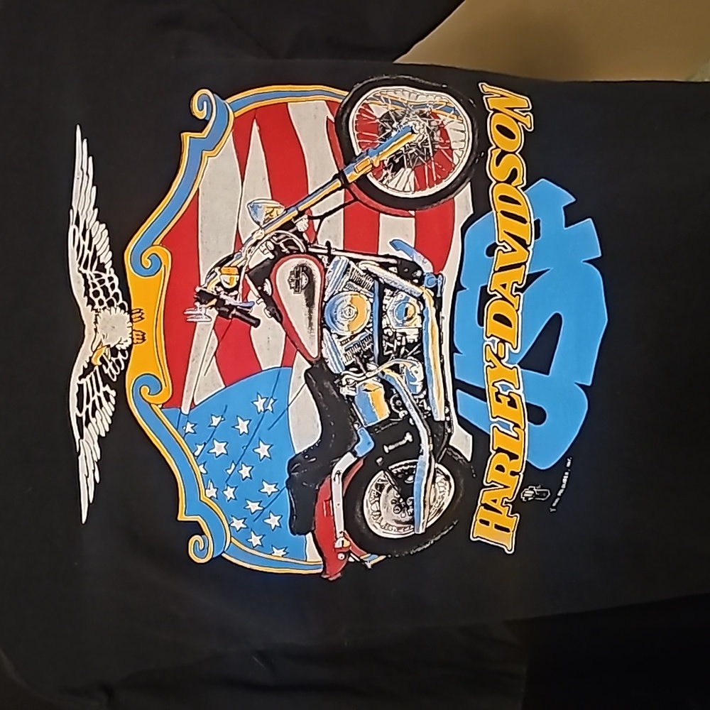 Vintage black Harley-Davidson t-shirt